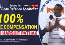 The DDA Director Sandeep Sir Grants 100 Percent Compensation To Harshit Pathak