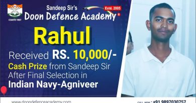 Rahul-The DDA Diamond Selected In Agniveer Navy SSR & Sandeep Sir Proudly Awards Him