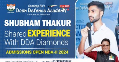 DDA Diamond Shubham Thakur Selected In IAF Agniveer & Shared The Experience With DDA Students