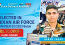 Harsh Yadav Received Rs.10k Cash Prize From Sandeep Sir After Completed His Training In IAF Agniveer